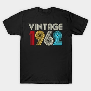 58th Birthday Gifts Year Old - Vintage 1962 Tank Top T-Shirt